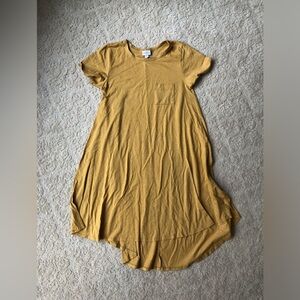 Casual Mustard Dress